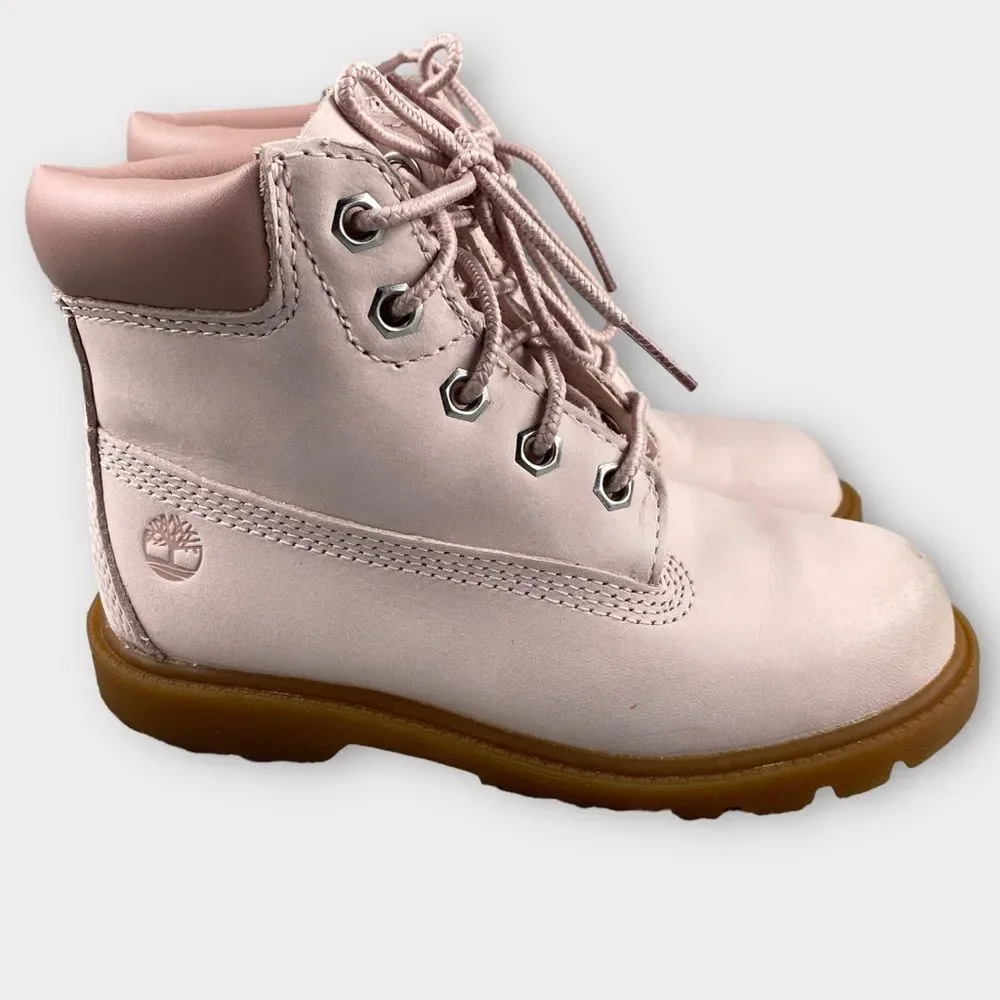 Timberland kids 6” Classic Waterproof 10.5 Boot Toddler Little‎ Kid Bootie Laces